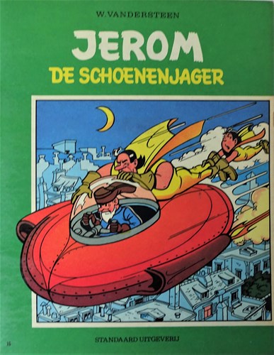 Jerom 16 - De schoenenjager, Softcover, Eerste druk (1968), Jerom - Standaard - 2e reeks (Standaard Uitgeverij)