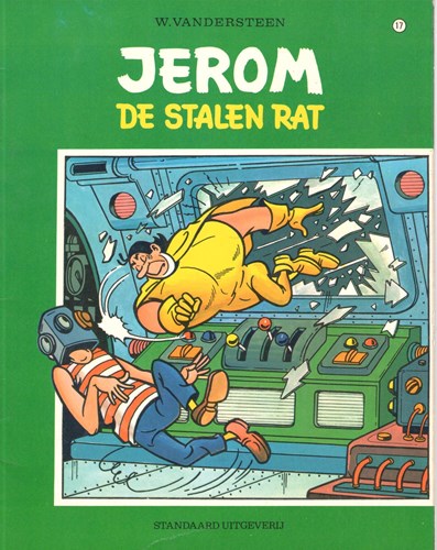 Jerom 17 - De stalen rat, Softcover, Eerste druk (1968), Jerom - Standaard - 2e reeks (Standaard Uitgeverij)