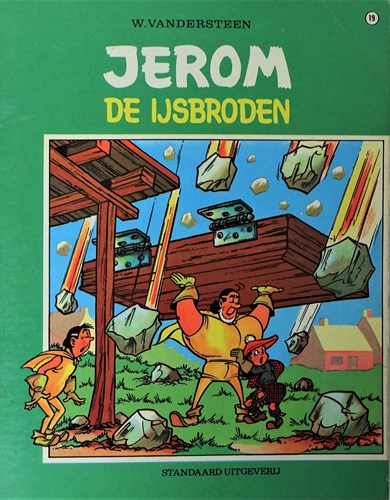 Jerom 19 - De ijsbroden, Softcover, Eerste druk (1968), Jerom - Standaard - 2e reeks (Standaard Uitgeverij)
