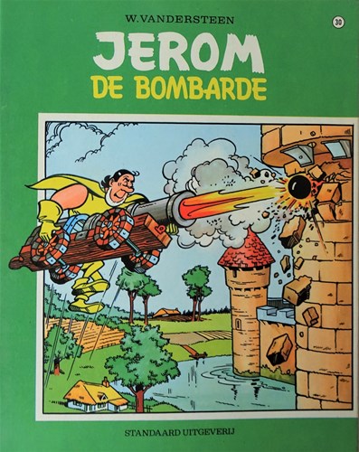 Jerom 30 - De bombarde, Softcover, Eerste druk (1969), Jerom - Standaard - 2e reeks (Standaard Uitgeverij)