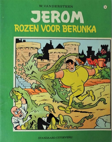 Jerom 31 - Rozen voor Berunka, Softcover, Eerste druk (1970), Jerom - Standaard - 2e reeks (Standaard Uitgeverij)