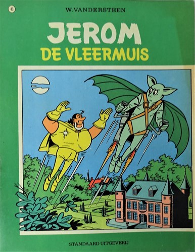Jerom 43 - De vleermuis, Softcover, Eerste druk (1972), Jerom - Standaard - 2e reeks (Standaard Uitgeverij)