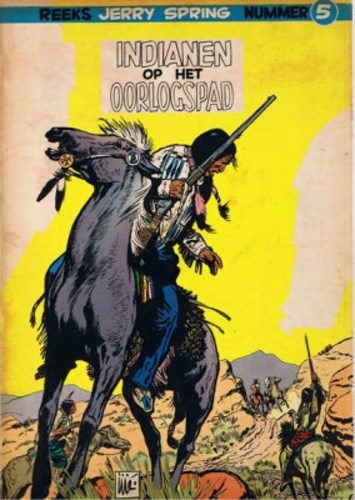 Jerry Spring 5 - Indianen op het oorlogspad, Softcover (Dupuis)