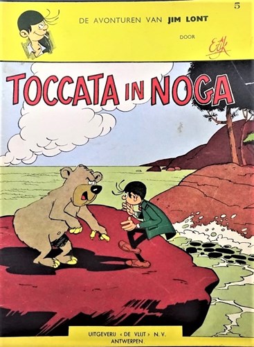 Jim Lont 5 - Toccata in Noga, Softcover, Eerste druk (1967) (De Vlijt)