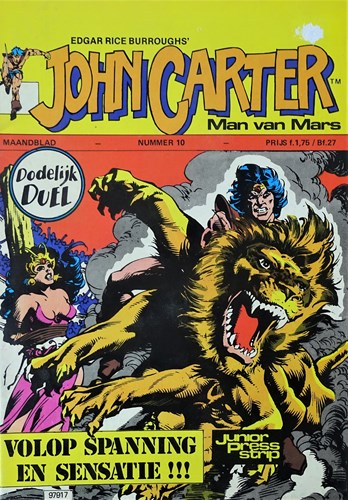 John Carter 10 - Dodelijk duel, Softcover (Junior Press)