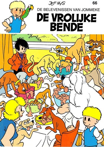 Jommeke 66 - De vrolijke bende, Softcover, Jommeke - traditionele cover (Mezzanine)