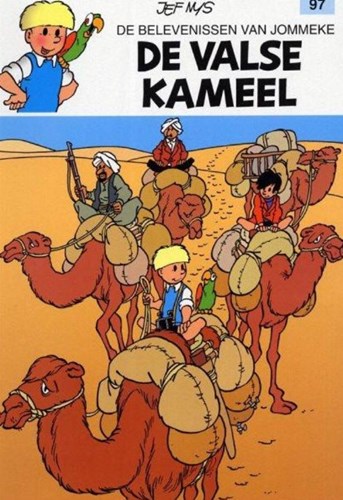 Jommeke 97 - De valse kameel, Softcover, Jommeke - traditionele cover (Balloon Books)