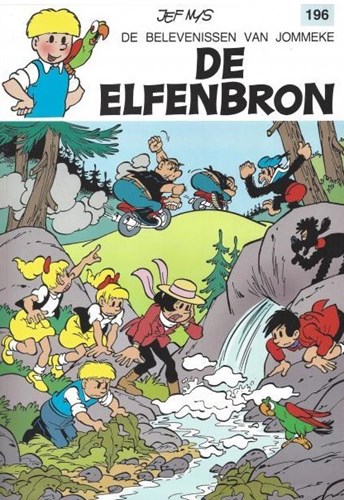 Jommeke 196 - De elfenbron, Softcover, Eerste druk (1998) (Het Volk)