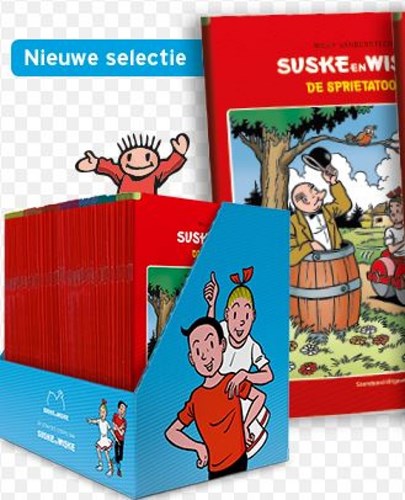 Suske en Wiske - Gelegenheidsuitgave 70 delen - De strafste strips van Suske en Wiske - Het Laatste Nieuws verzameling, Softcover (Standaard Uitgeverij)