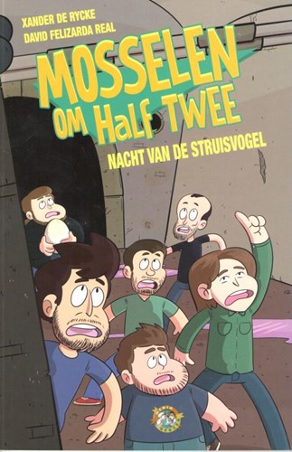 Mosselen om half twee  - Nacht van de struisvogel, Softcover (Mediageuzen)