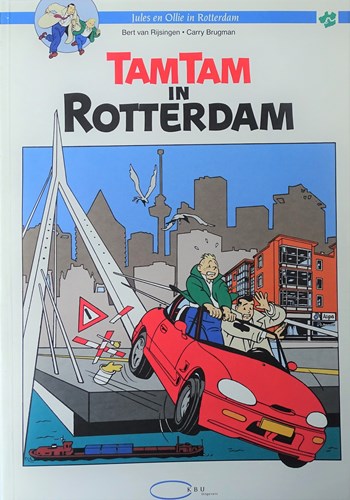 Jules en Ollie 9 - Tamtam in Rotterdam, Softcover, Eerste druk (1995) (KBU uitgevers)