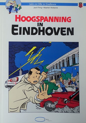 Jules en Ollie 10 - Hoogspanning in Eindhoven, Softcover, Eerste druk (1995) (KBU uitgevers)