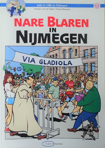 Jules en Ollie 12 - Nare blaren in Nijmegen, Softcover, Eerste druk (1995) (KBU uitgevers)