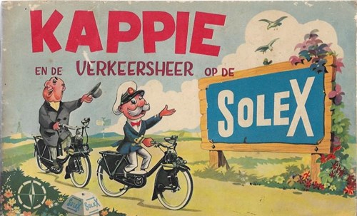 Kappie  - Kappie en de verkeersheer op de Solex, Softcover, Kappie - Stokvis & Zonen (R.S. Stokvis & zonen)