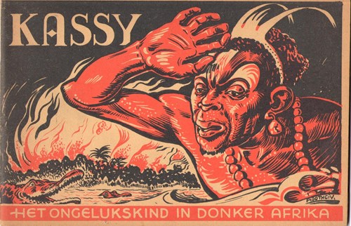 Kassy 1 - Het ongelukskind in Donker Afrika, Softcover, Eerste druk (1953) (Huize De Tafelberg)