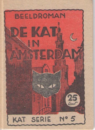 Kat, de (Albers) 5 - De Kat in Amsterdam, Softcover (Hoenderos Algemene Tijdschriften Exploitatie)