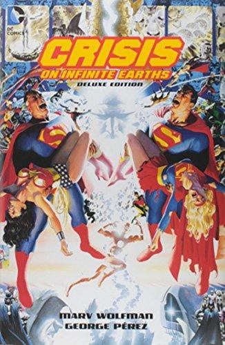 Crisis on Infinite Earths  - Crisis on Infinite Earths, Hc+Stofomslag (DC Comics)