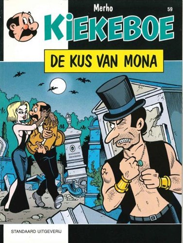 Kiekeboe(s), de 59 - De kus van Mona, Softcover, Eerste druk (1993), Kiekeboe(s), de - Standaard (Standaard Uitgeverij)