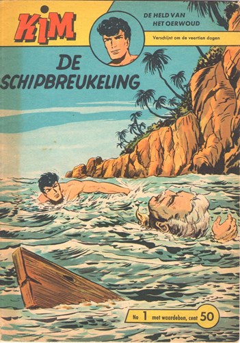 Kim 1 - De schipbreukeling, Softcover (Metropolis)