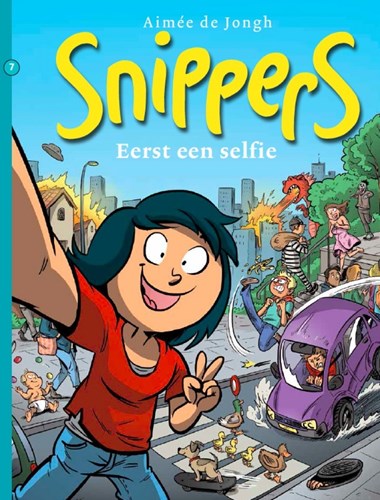 Snippers 7 - Eerst een selfie, Softcover (Strip2000)