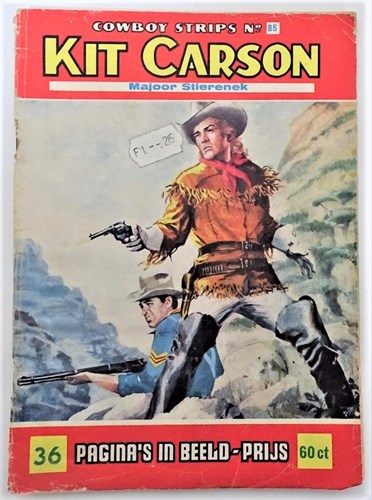 Kit Carson 85 - Majoor Stierenek, Softcover, Eerste druk (1961), Kit Carson - Neerlandia (Neerlandia)