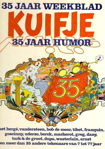 Kuifje Weekblad - Jubileumboeken  - 35 jaar weekblad Kuifje - 35 jaar humor, Luxe (Lombard)