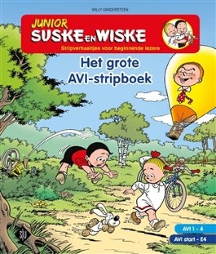 Suske en Wiske - Junior  - Het grote AVI-Stripboek - Verhaaltjes voor de beginnende lezers, Hardcover (Standaard Uitgeverij)
