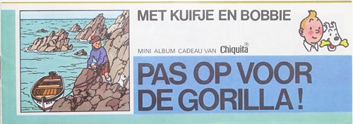 Kuifje - Mini albums Chiquita  1 - Pas op voor de gorilla, Softcover (Chiquita bananen)