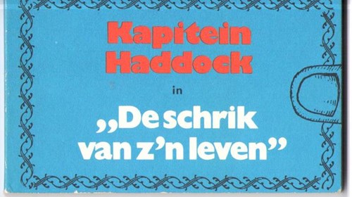 Kuifje - Reclame  - Kapitein Haddock - "De schrik van zijn leven", Softcover (Persil)