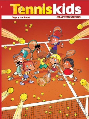 Tennis kids 1 - Grappenvangers, Softcover (Strip2000)