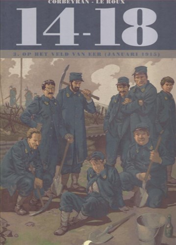 14-18 3 - Op het veld van eer (januari 1915), Hardcover (Daedalus)