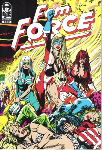 Fem Force 503 - Onder de schaduw van de shroud. , Softcover, Eerste druk (2016) (dhr. GeeK Productie/ LoneJim Comics)