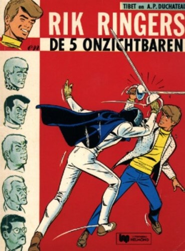 Rik Ringers 10 - De 5 onzichtbaren, Softcover (Lombard)