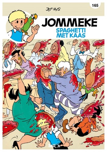 Jommeke 165 - Spaghetti met kaas, Softcover, Jommeke - Relook (Ballon)