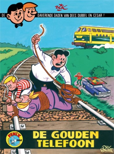 Fenix Collectie 108 / Dees Dubbel: de Daverende daden van Dees Dubbel en César 14 - De gouden telefoon, Softcover (Brabant Strip)