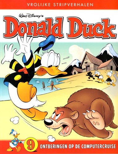 Donald Duck - Vrolijke stripverhalen 9 - Ontberingen op de computercruise, Softcover (Sanoma)