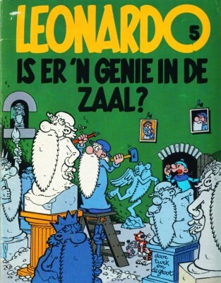 Leonardo 5 - Is er 'n genie in de zaal?, Softcover (Oberon)