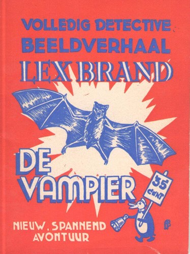 Lex Brand 18 - De vampier, Softcover, Lex Brand - Bell Studio 1 reeks (Bell Studio)