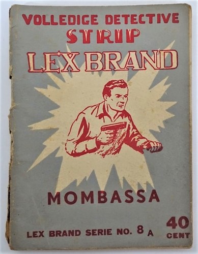 Lex Brand 8 a - Mombassa, Softcover, Eerste druk (1953), Lex Brand - Bell Studio 2 reeks (Bell Studio)