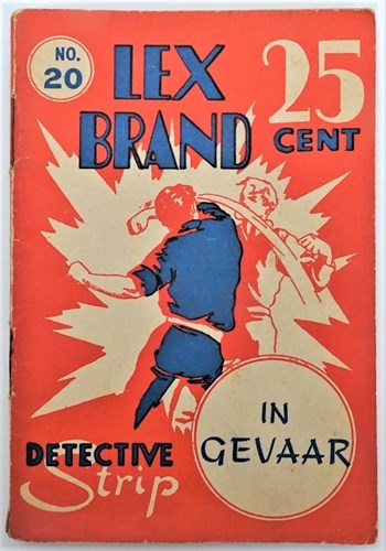 Lex Brand 20 - In gevaar, Softcover, Eerste druk (1954), Lex Brand - Bell Studio 2 reeks (Bell Studio)