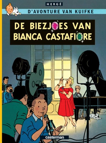 Kuifje - Anderstalig/Dialect   - De Sieraoj van Bianca Castafiore (Tilburgs), Hardcover (Casterman)