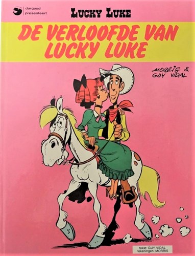 Lucky Luke - 2e reeks 25 - De verloofde van Lucky Luke, Hardcover (Dargaud)