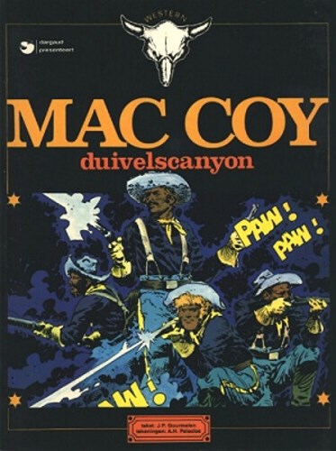 Mac Coy 9 - Duivelscanyon, Softcover, Eerste druk (1982) (Dargaud)