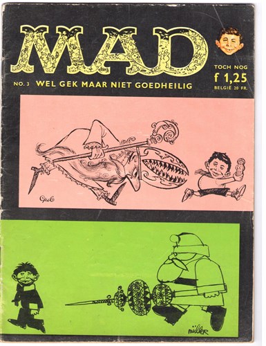 Mad 3 - Wel gek, maar niet goedheilig, Softcover (Classics Nederland (dubbele))