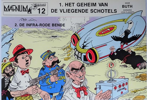 Magnum reeks 12 - Het geheim van de vliegende schotels + De infra-rode bende, Softcover (De Dageraad)