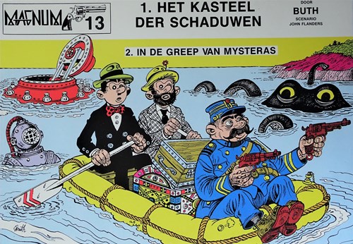 Magnum reeks 13 - Het kasteel der schaduwen + In de greep van Mysteras, Softcover (De Dageraad)