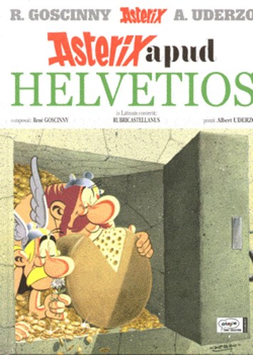 Asterix - Latijn 23 - Asterix apud Helvetios, Hardcover (Ehapa)