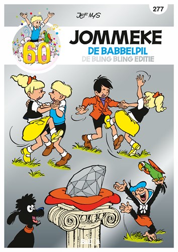 Jommeke 277 - De babbelpil (jubileumeditie), Softcover, Jommeke - Relook (Ballon)