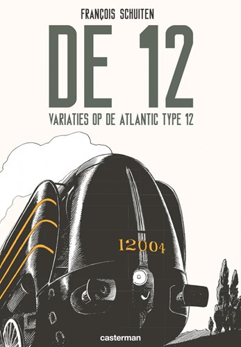 Schuiten - Collectie  - De 12 variaties op de Atlantic type 12, Hardcover (Casterman)