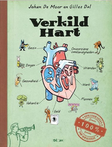 Johan de Moor - Collectie  - Verkild Hart, Hardcover (Blloan)